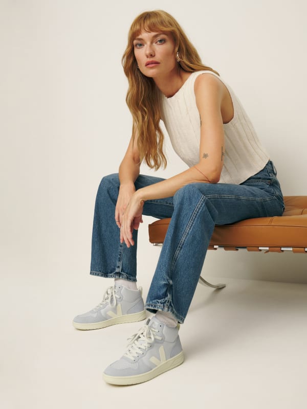 Veja V-15 Sneaker - Pearl Cashew